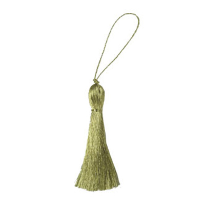 33201 Tassel 100mm Light Gold