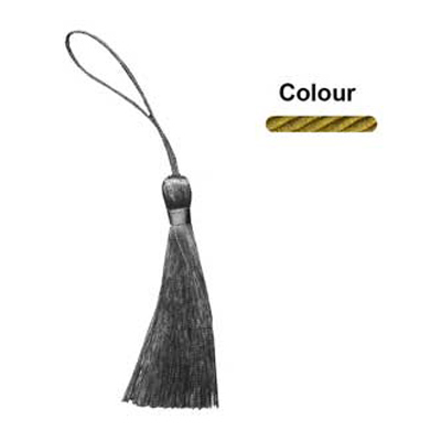 33206 Tassel 60mm Burnt Gold