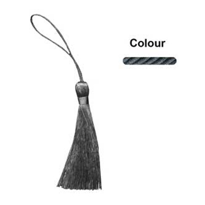 33209 Tassel 60mm Silver