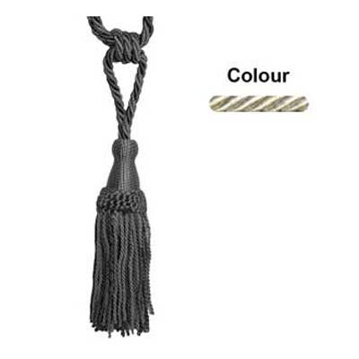 33224 Tie Back Small Wheat & White