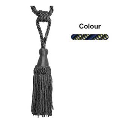 33235 Tie Back Small Navy & Harvest Gold