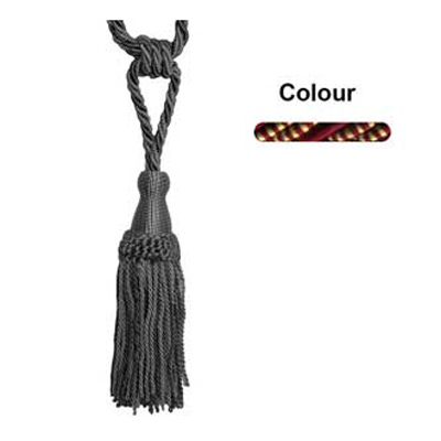 33236 Tie Back Small Wine & Harvest Gold