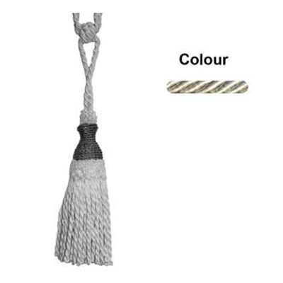 33275 Tie Back Medium Light Beige & Cream