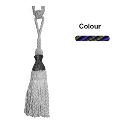 33284 Tie Back Medium Purple & Moss