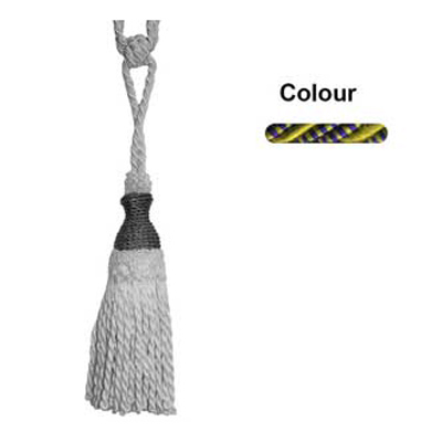 33285 Tie Back Medium Khaki & Purple