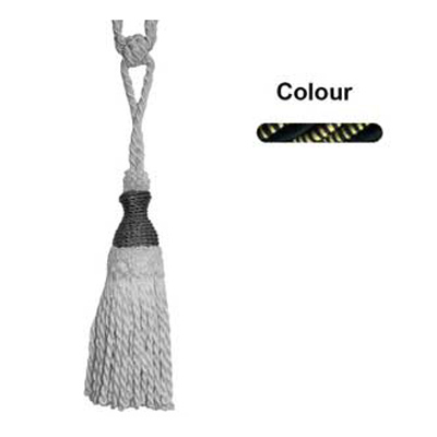 33289 Tie Back Medium Black & Harvest Gold