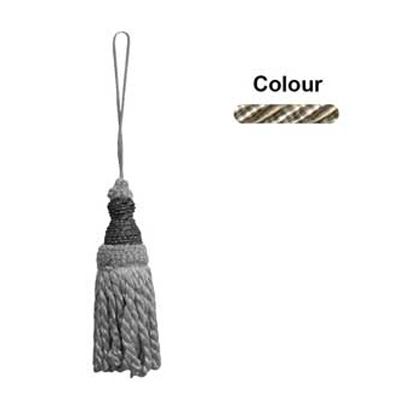 33293 Tassel 140mm Beige & Cream