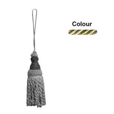 33301 Tassel 140mm Harvest Gold & Cream