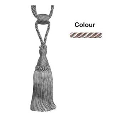 33309 Tie Back Medium Mushroom & Cream