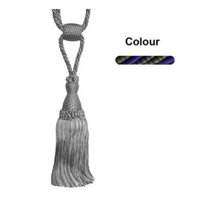 33314 Tie Back Medium Purple & Moss