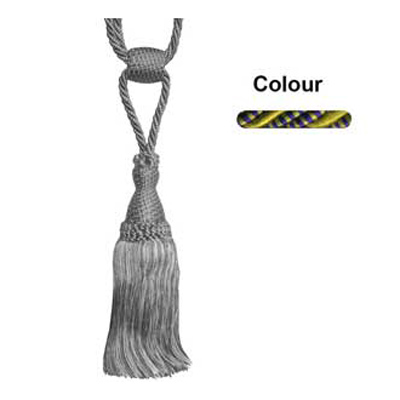 33315 Tie Back Medium Khaki & Purple