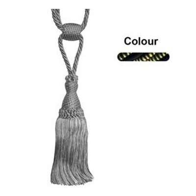 33319 Tie Back Medium Black & Harvest Gold