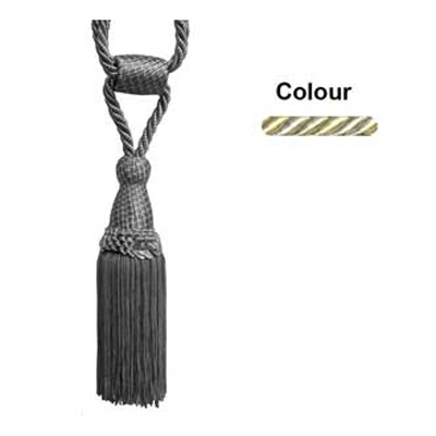 33322 Tie Back Small Biscuit & Cream