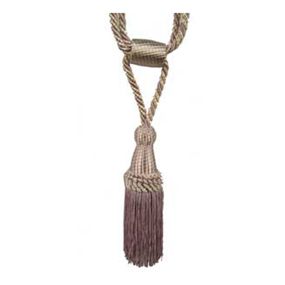 33327 Tie Back Small Lilac & Cream