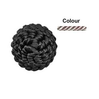 33339 Rosette 50mm Mushroom & Cream