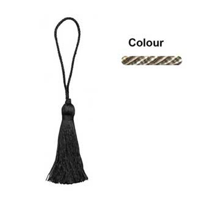 33353 Tassel 90mm Beige & Cream