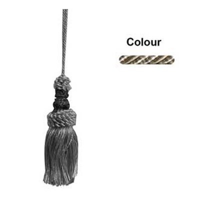 33383 Tassel 120mm Beige & Cream