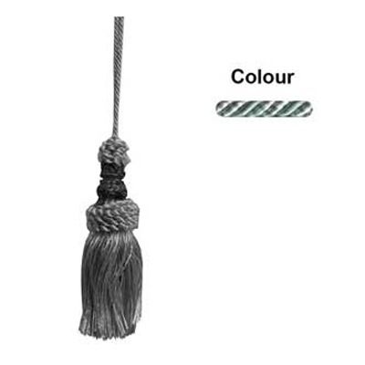 33385 Tassel 120mm Sage & Cream