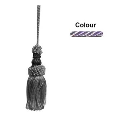 33387 Tassel 120mm Lilac & Cream