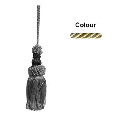 33391 Tassel 120mm Harvest Gold & Cream