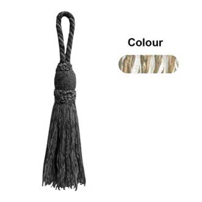 33442 Tassel 210mm White & Otter