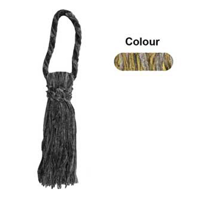 33461 Tassel 150mm Taupe & Weasel