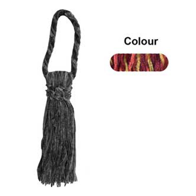 33465 Tassel 150mm Red & Weasel