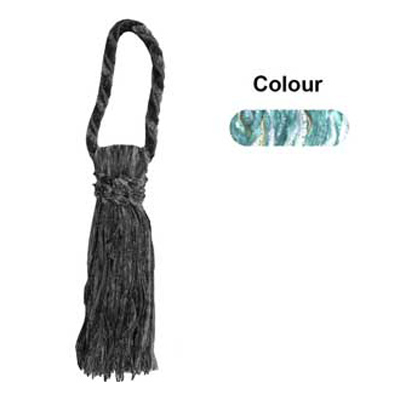 33467 Tassel 150mm Aqua & Sky