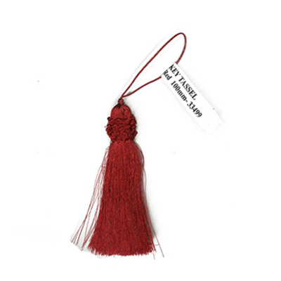 33499 Tassel Fancy 100mm 317-red