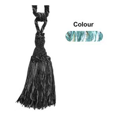 33528 Tie Back Small Aqua & Sky