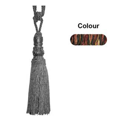 33541 Tie Back Large Amber & Weasel