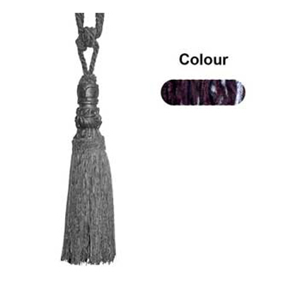 33544 Tie Back Large Grape & Lilac