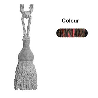 33559 Tie Back Medium Brown & Paprika