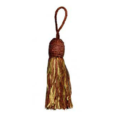 33575 Tassel 130mm Amber & Weasel