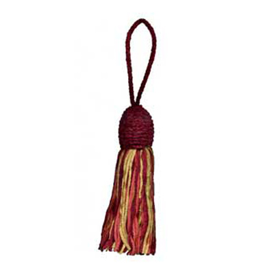 33577 Tassel 130mm Red & Weasel