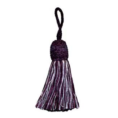 33578 Tassel 130mm Grape & Lilac