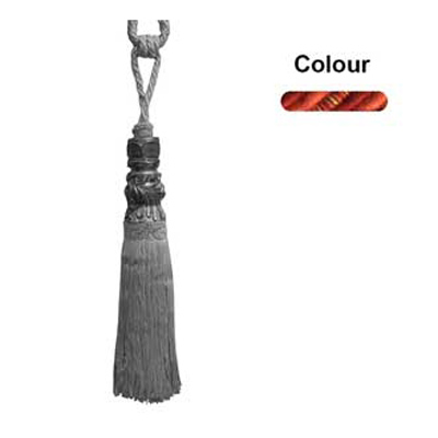 33647 Tie Back Large Burnt Orange Terracotta