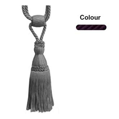 33710 Tie Back Small Aubergine