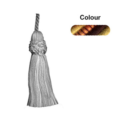 33745 Cord Tie 50cm Gold Mission Brown