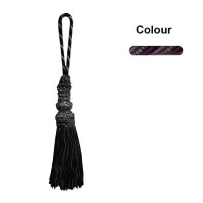 33783 Tassel 210mm Aubergine Amethyst