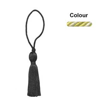 33802 Tassel 90mm Lemon Natural