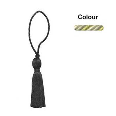 33803 Tassel 90mm Natural Nil Green