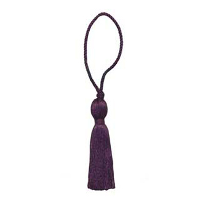 33806 Tassel 90mm Aubergine