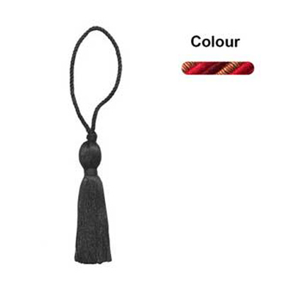 33808 Tassel 90mm Bright Red Shiraz
