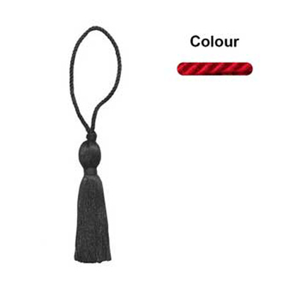 33809 Tassel 90mm Bright Red