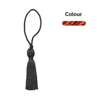 33815 Tassel 90mm Burnt Orange Terracotta
