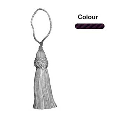 33830 Tassel 100mm Aubergine