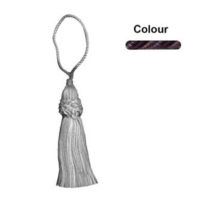 33831 Tassel 100mm Aubergine Amethyst