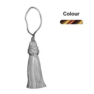 33841 Tassel 100mm Gold Mission Brown