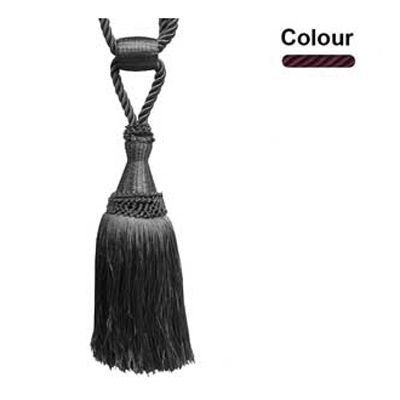 33864 Tie Back Medium Burgundy